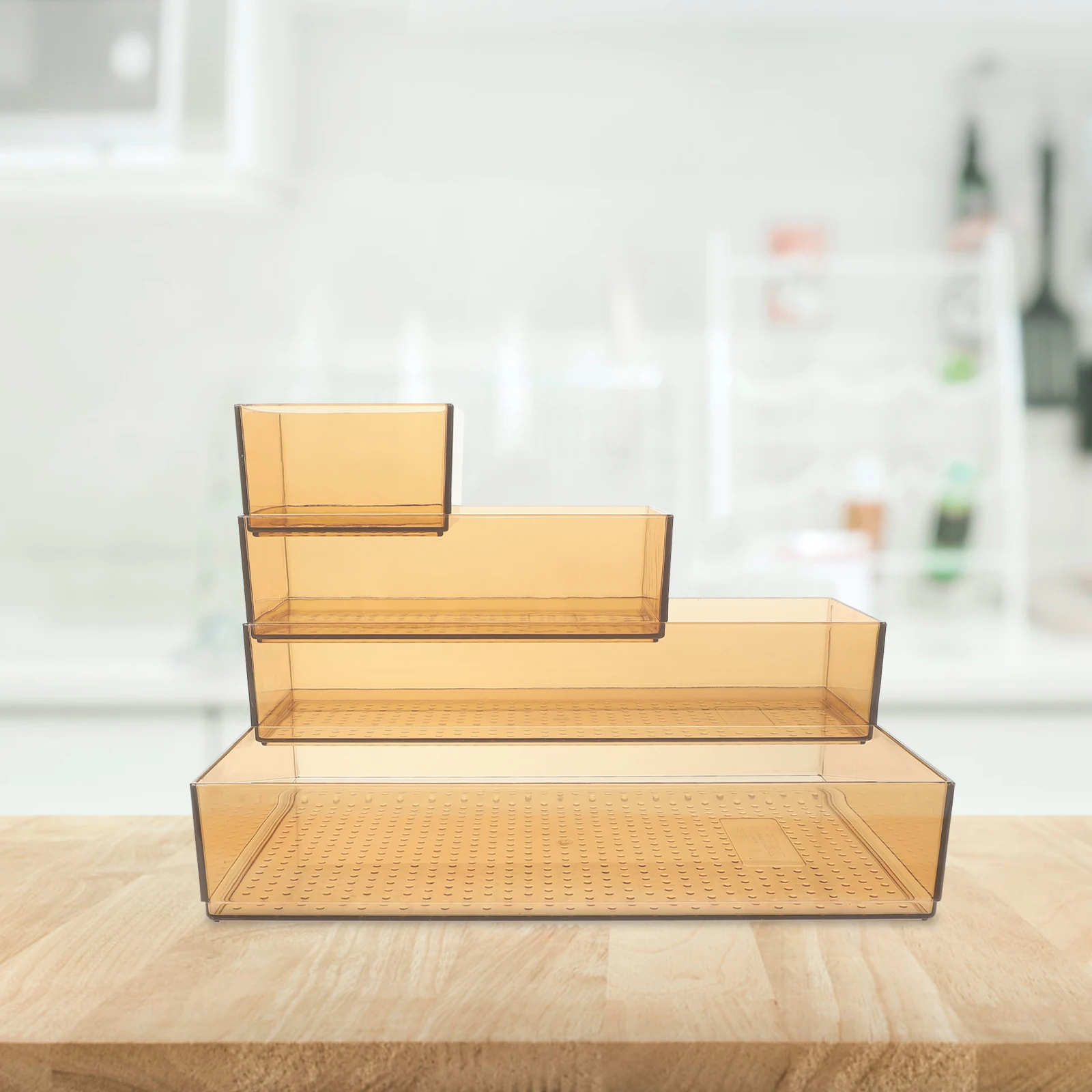 

Ящик для хранения столовых приборов, кухонный ящик, органайзер, пластиковый материал, дизайн с несколькими отделениями, держатель для столового серебра, контейнер для посуды, легкий