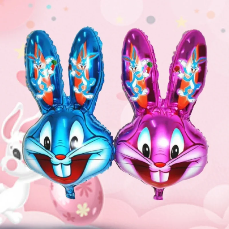 

1 Set Animal Bugs Rabbit Theme Bunny Rabbit Balloon Baby Birthday Party Decoration Balloon Set