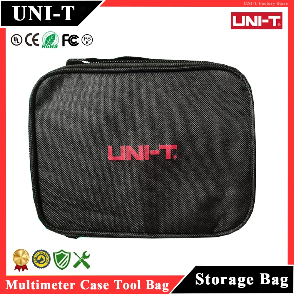 UNI-T Multimeter Case Tool Bag Multimeter Universal Storage Bag Size 21.5x17.5x7CM