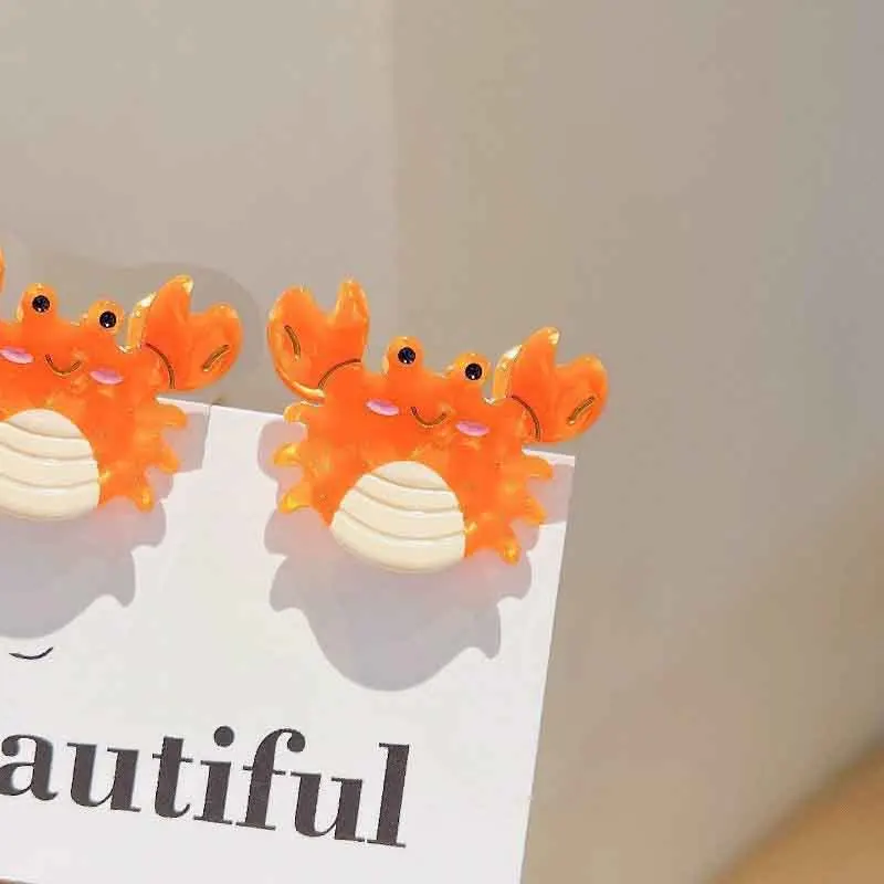 8/4/2-teiliges Set Acetat-Haarspangen mit Meeresthemen, Rutschfeste Haarklammern mit Seestern und Wal, Sommer-Strand-Haaraccessoires für Frauen – Detail 8