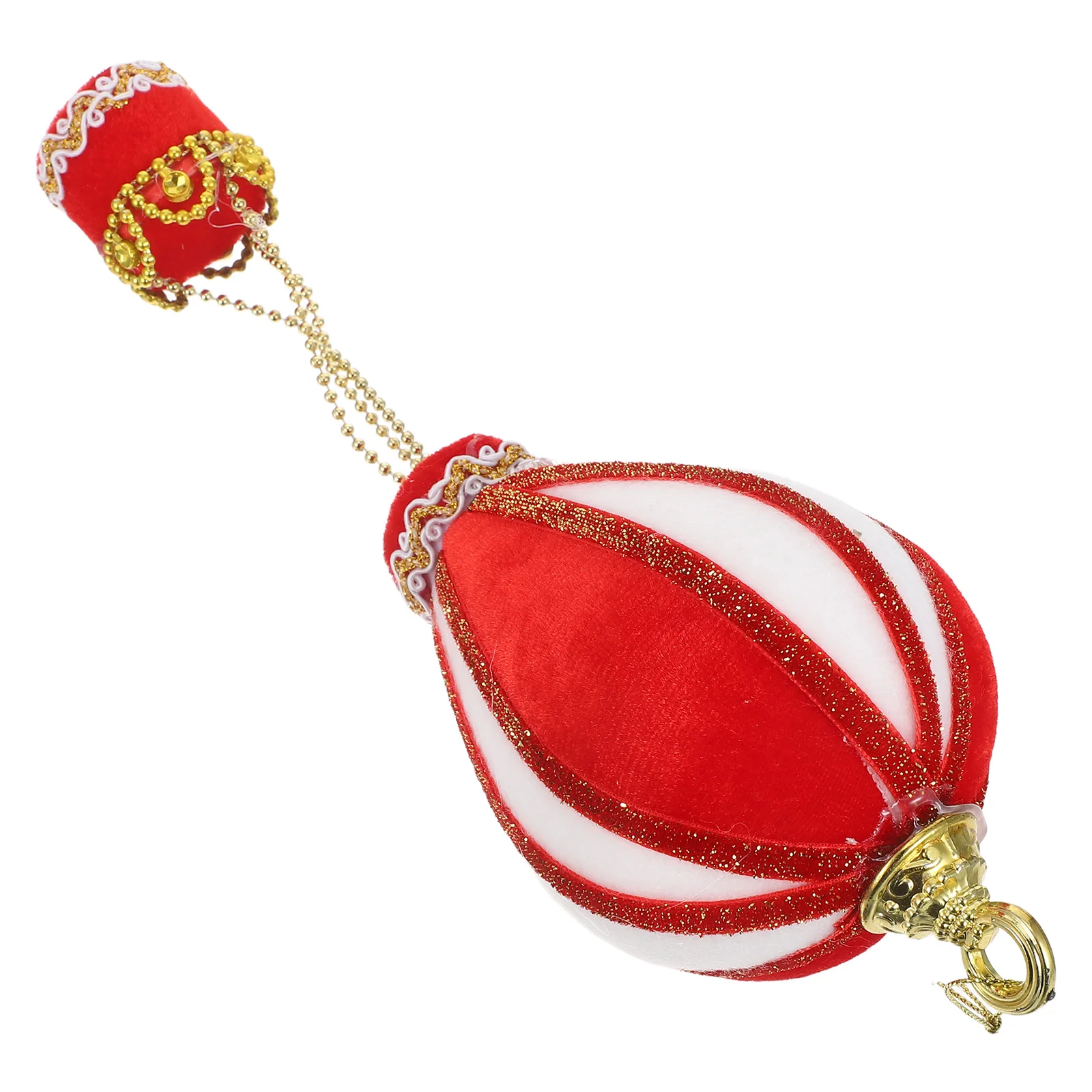 

Foam Hot Air Balloon Ornament Red Tree Decor Indoor Holiday Hanging Bauble Party Decoration Home Decor