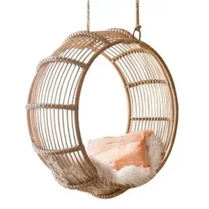 

Подвесная подвесная корзина из ротанга для улицы, качели, ленивое кресло-качалка, гостиная, спальня, качели, колыбель, балкон, гамак
