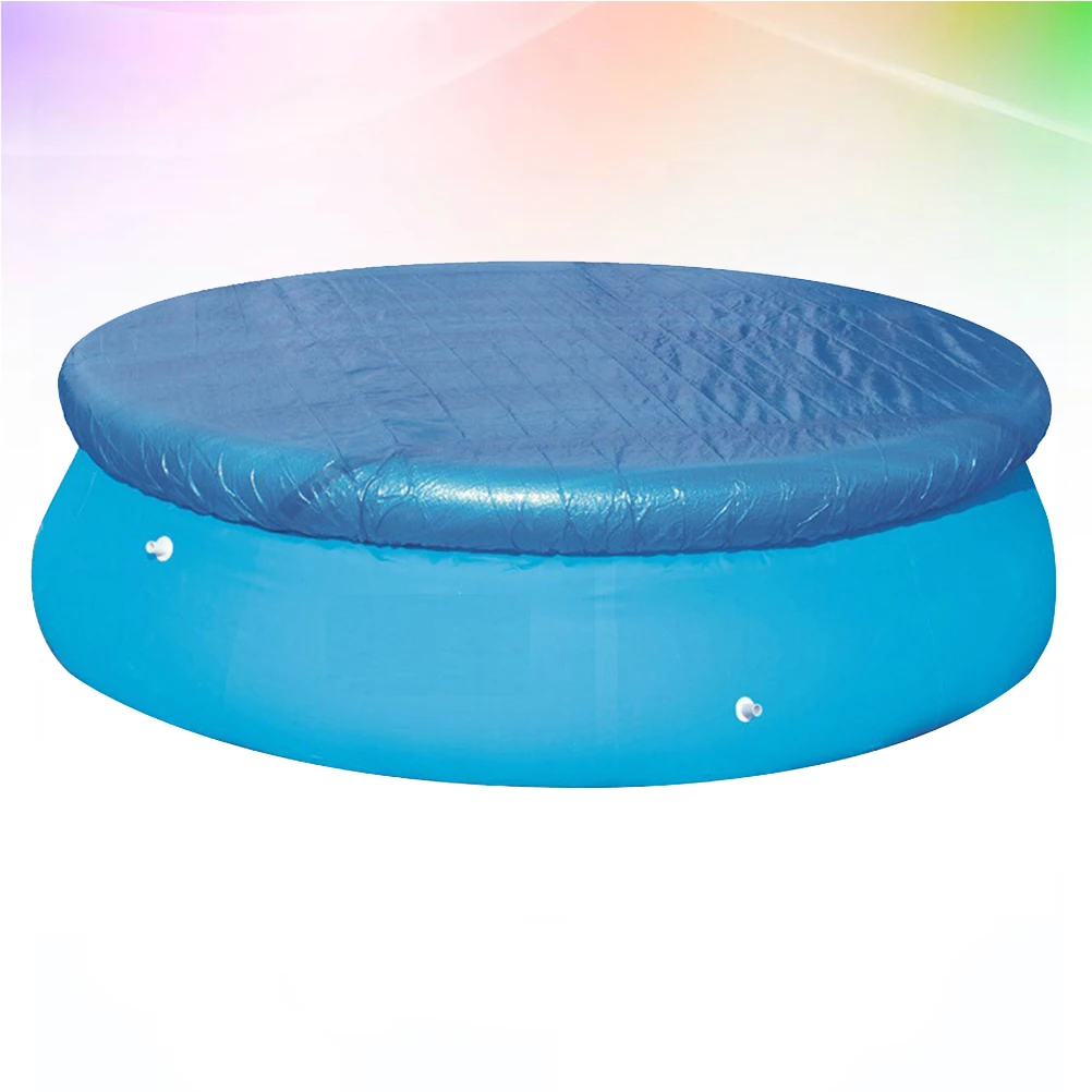 210cm Swimming Cover for Round Frame Pools Dustproof Rainproof Durable Outdoor Cover 210 Cm Pool Protector Garden Use