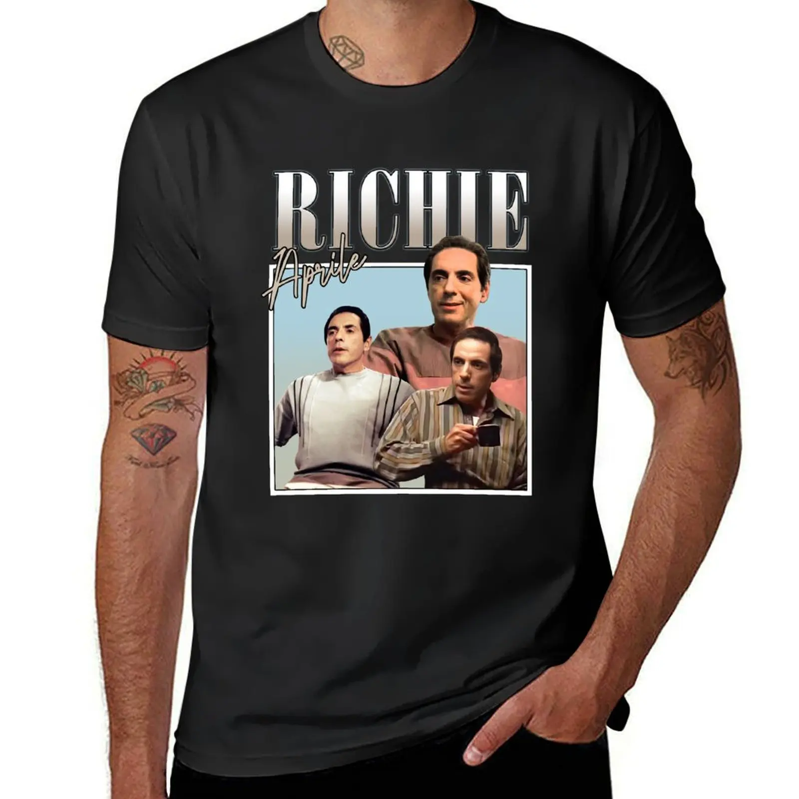 ichie Aprile Shirt Richie Aprile The Sopranos Tony Soprano T-Shirt shirts graphic tees plain mens clothes