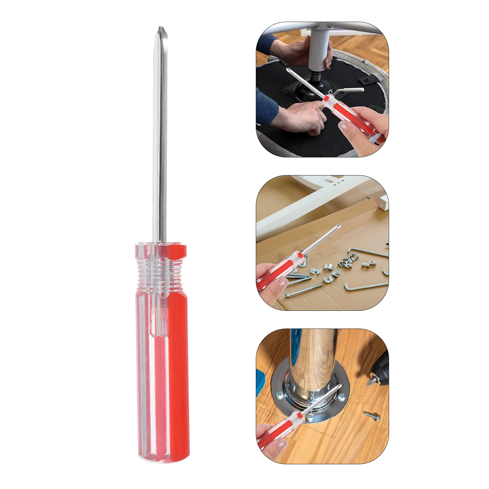 

Y Shape Screwdriver Triangle Head 5mm Tip Stainless Steel Repair Tool Insulated ABS Handle for Electronics Device Appliance