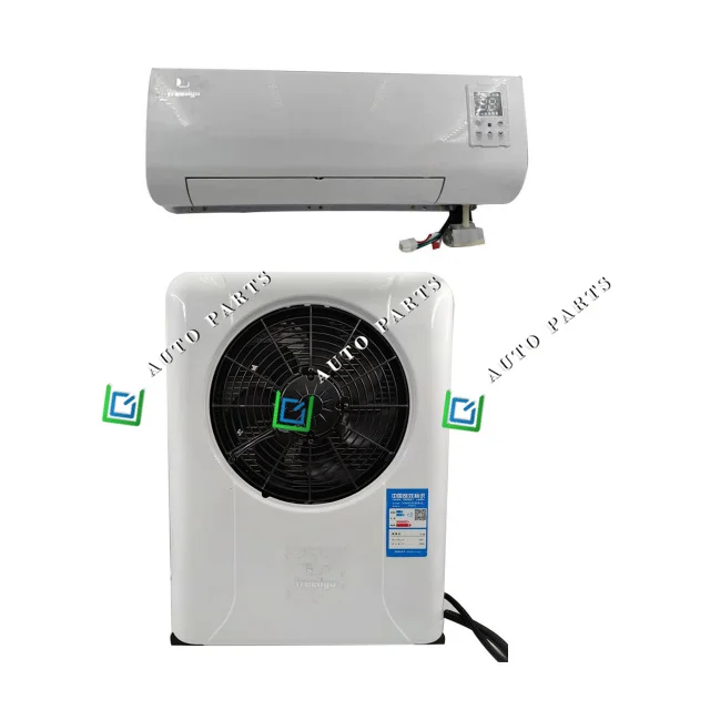 Auto parts parking air conditioner 12v dc split parking air conditioner diesels truck rooftop air conditioner for Bus RV Carav