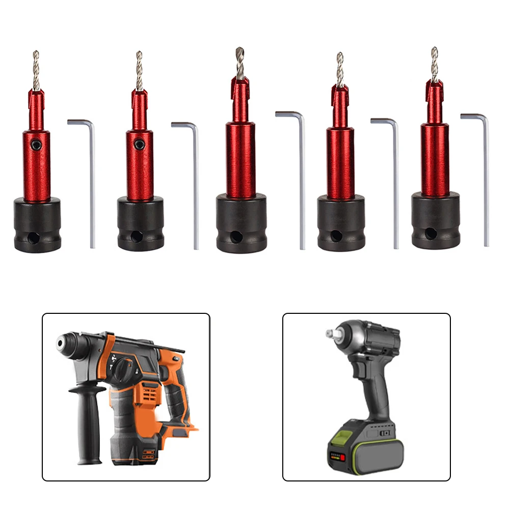 

Multi-purpose Countersink Drill Drilling Hole M10 Threaded Cone Hole Drill Twist- Drill Screw Drilling Step Drill Hole Drilling