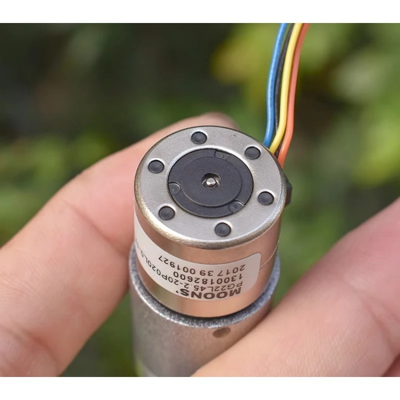 All-metal Gear Planetary Reduction Two-phase Four-wire Precision 22MM Stepping Reduction Motor 1:45.2