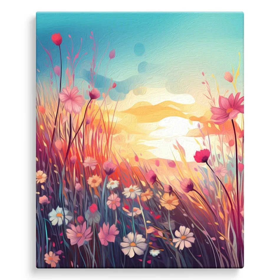 

582219 Painting By Numbers For Adults On Canvas Scenery Flowers Art Supplies Home Decor Diy Crafts Acrylic Paints Wall Art Kits