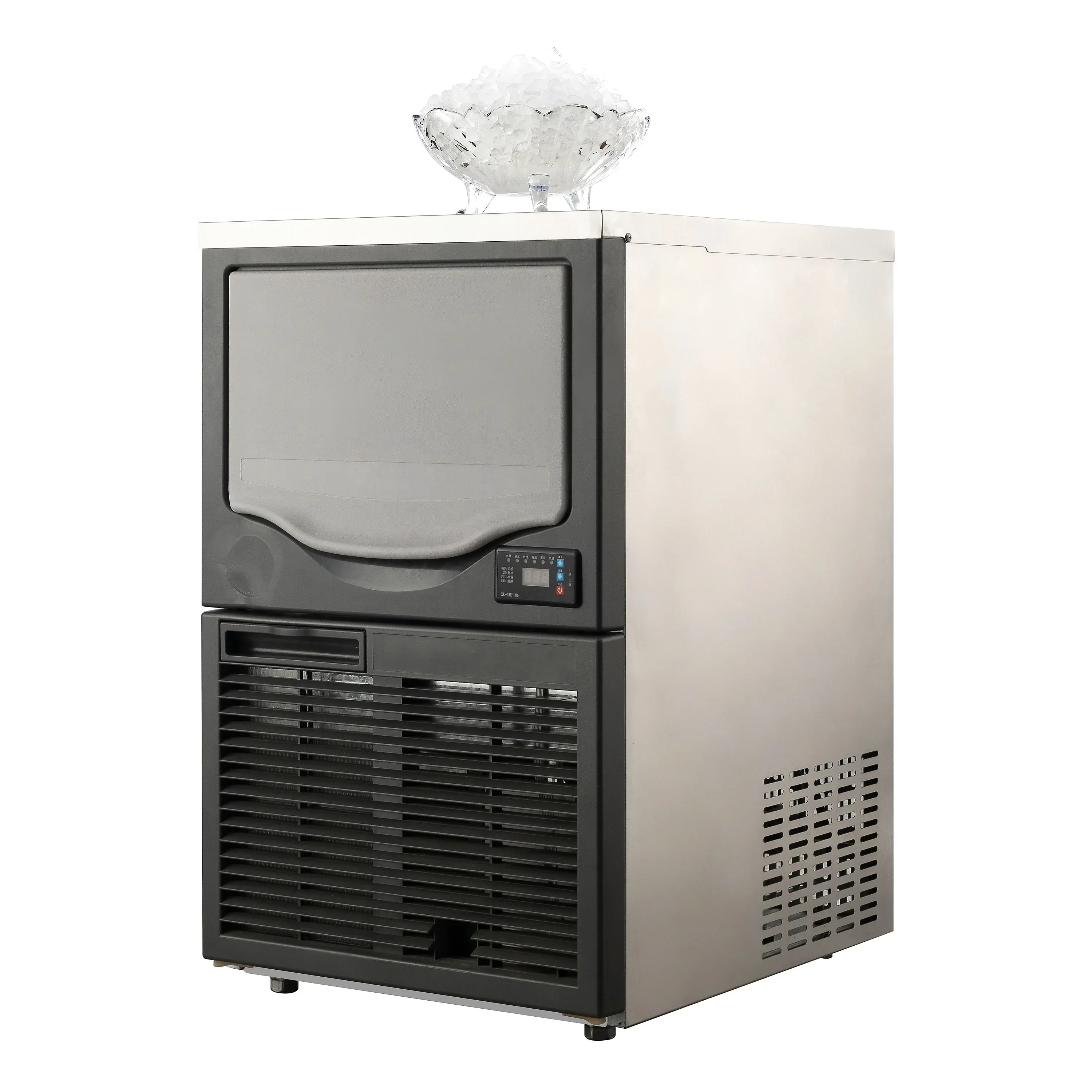 

Snowflake Ice Machine Feed Cafeteria Snow Particle Ice Machine 80KG-100KG/24 Hours Automatic Laboratory 30kg