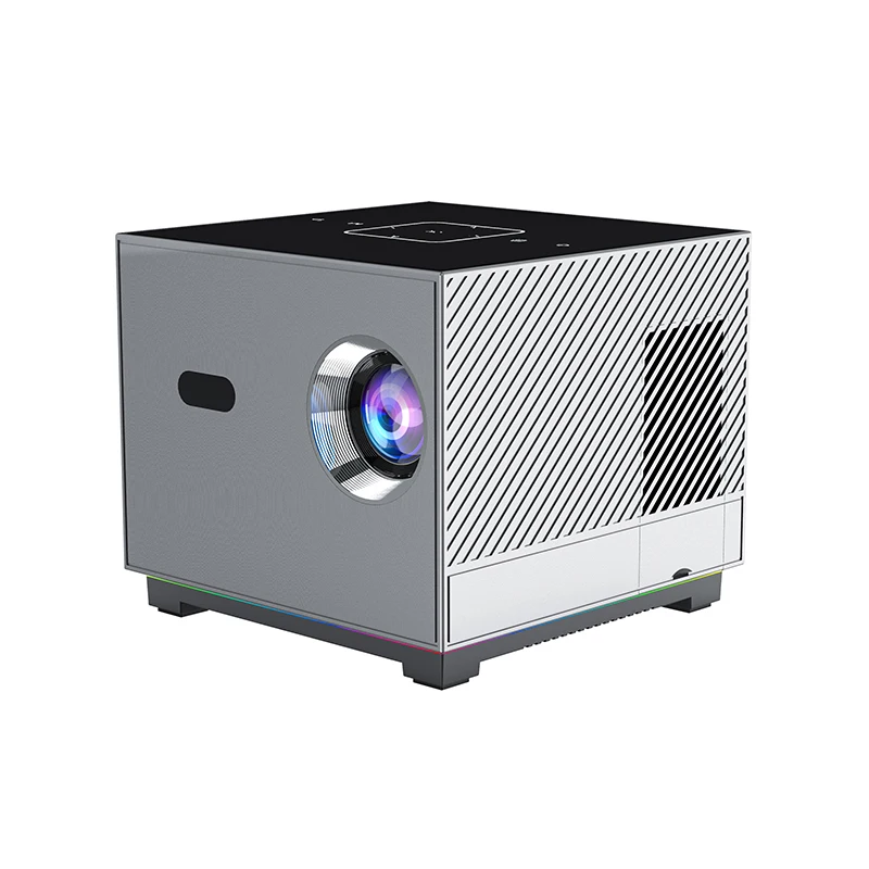 

Lemax x3 portable android 11 proyector 4k electric focus 4-point keystone correction 720p mini projector for home theater