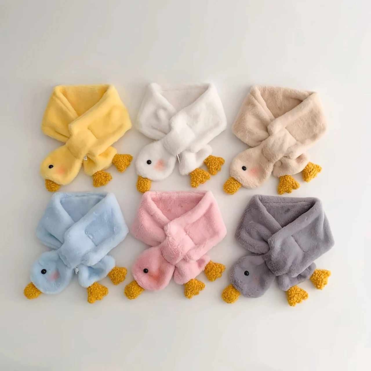 

Милые детские шарфы с героями мультфильмов, однотонные мягкие осенне-зимние утепленные хлопковые шейные платки для мальчиков и девочек, ветрозащитные шарфы для новорожденных