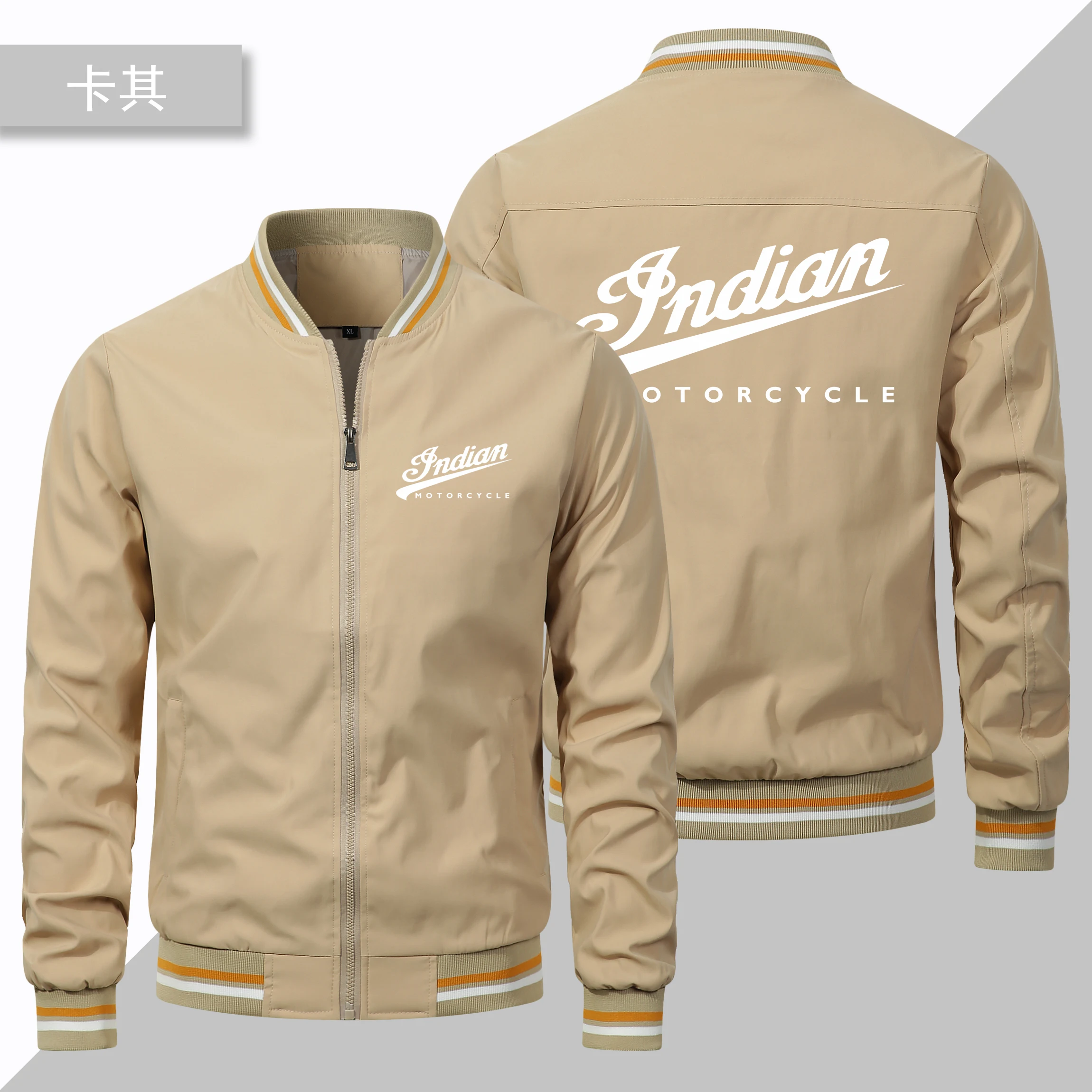 

2024 Autumn/Winter New Men's Jacket Fashion Brand Car Logo Printed Jacket Customization Letter Express Customization