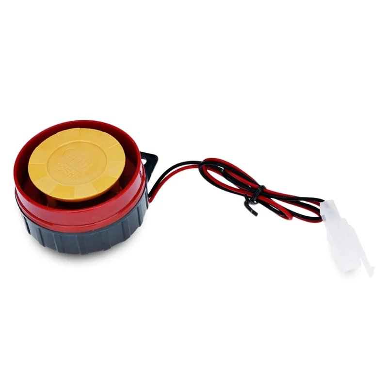 Motorcycle Alarm System DC 12V Motorcycle Anti Theft Kit Security Alarm System Builtin Vibration Sensor 120Db