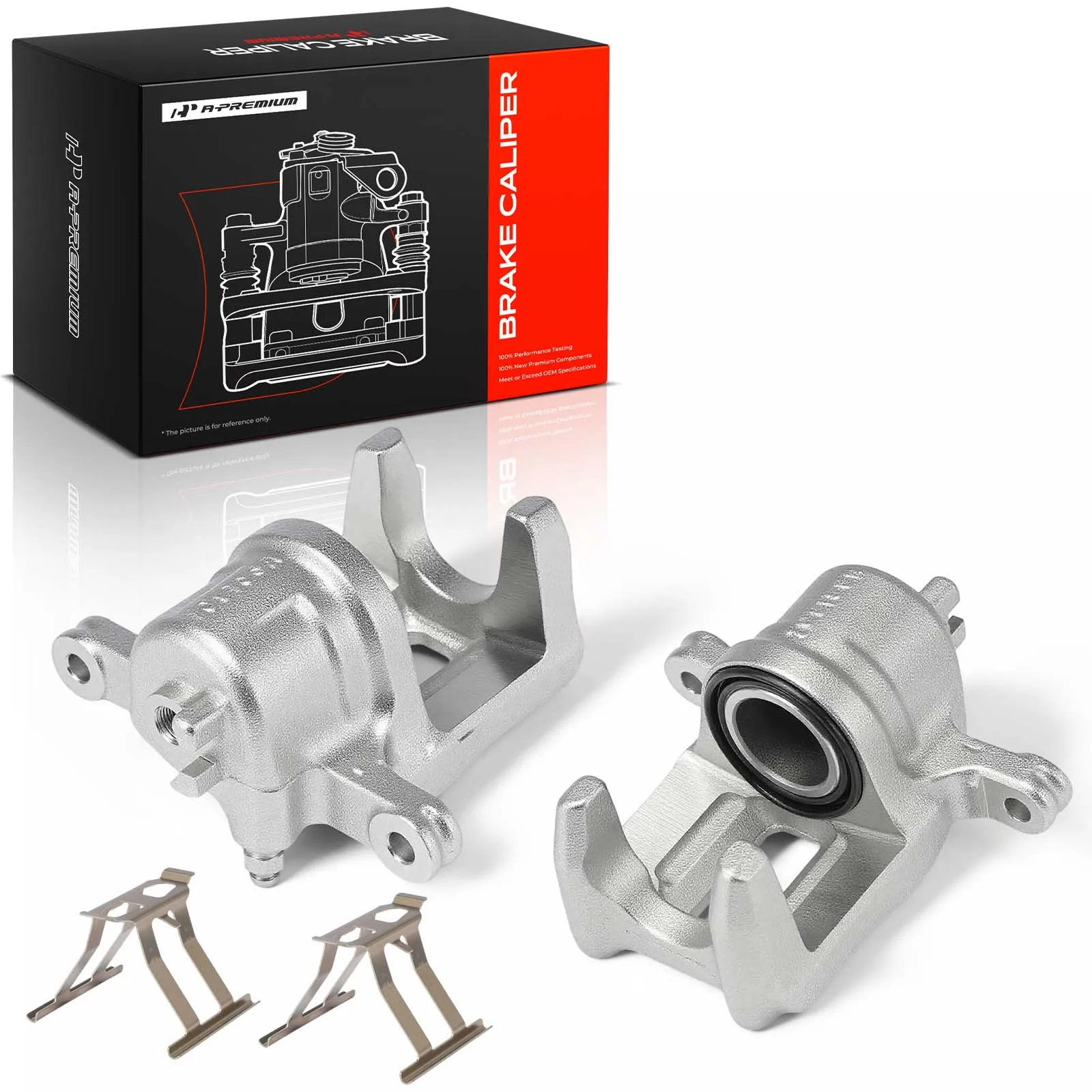 A-Premium Pair Rear Brake Calipers for Honda CR-V 2002-2004 Odyssey 1995-1998 Acura RL 1996-1998 Legend Isuzu Oasis 1996-1999