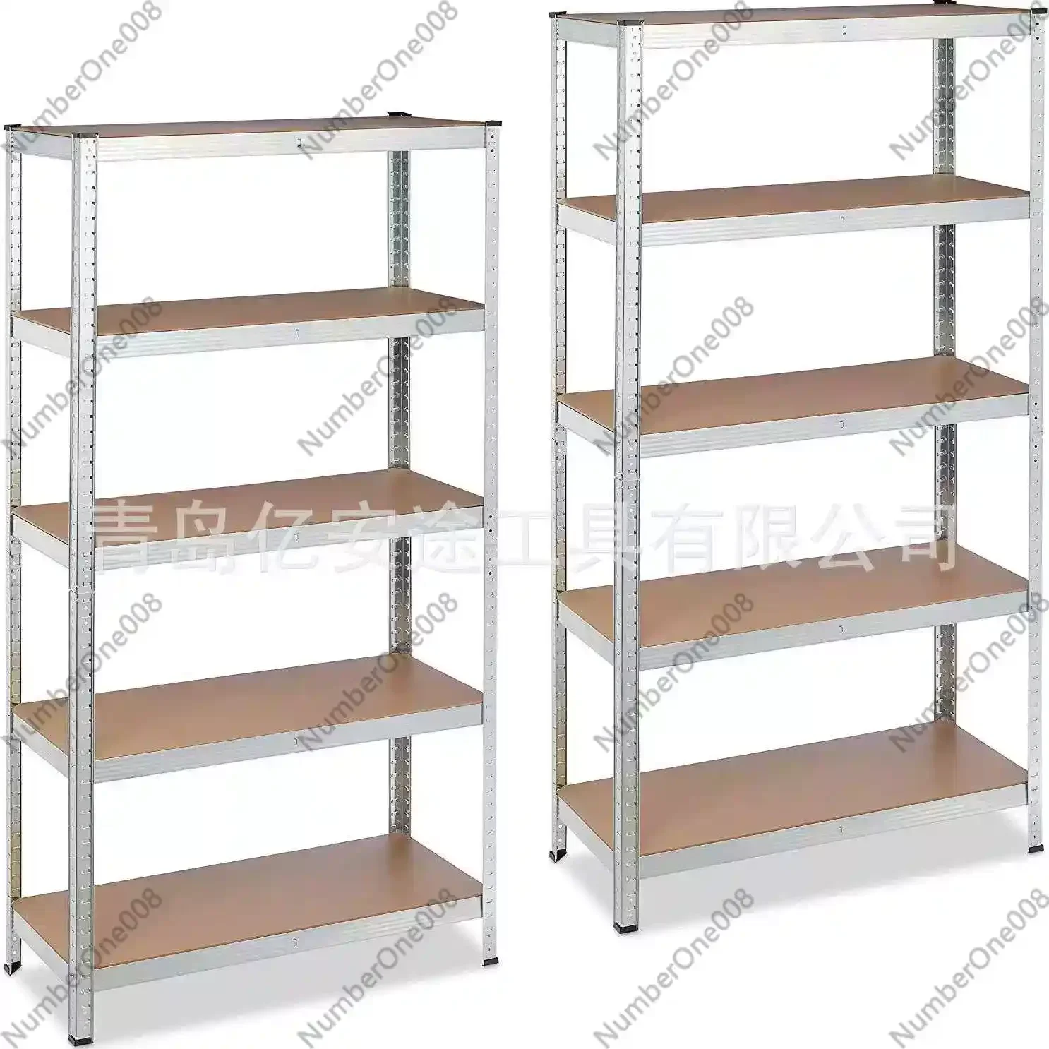 

High Quality 5 Tier Shelf 180x90x40cm Rack Industrial Shelving for Warehouse