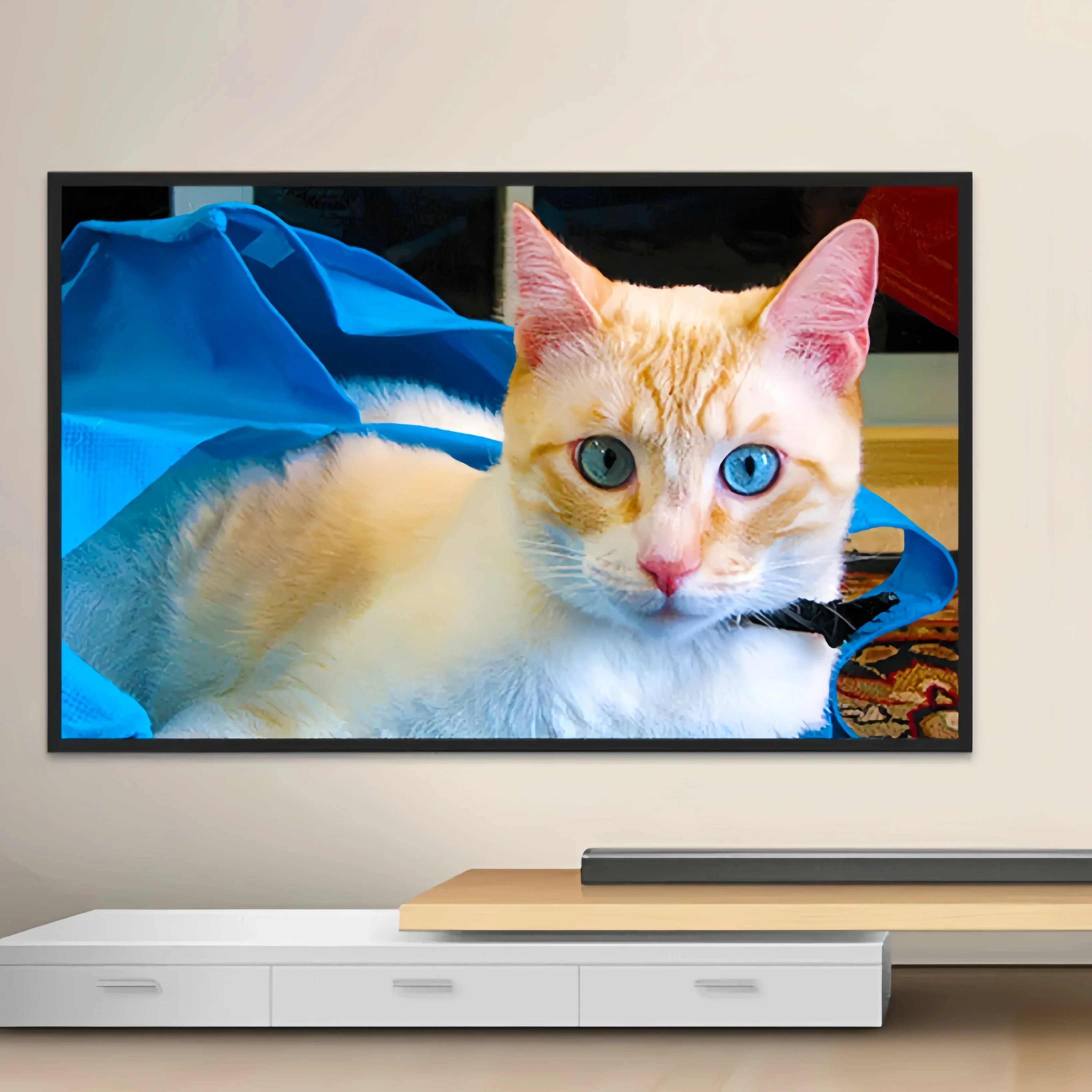 Mivision 16:9 Anti Light ALR Projector Screen Narrow Border Slim Frame Projection 8K PVC