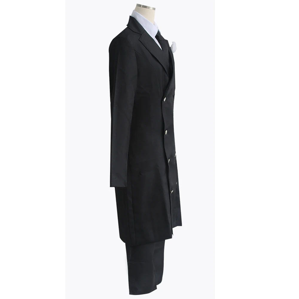 Anime Cos Ciel Phantomhive Costume Cosplay Cerimonia Funerale Uniforme Formato Personalizzato