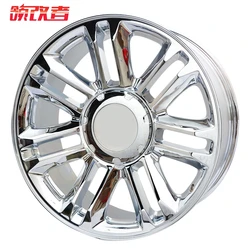 22 Inch Fits Chevy Silverado Tahoe GMC Sierra Yukon Cadillac Escalade Style Chevy Silverado 22*9 Rims Chrome