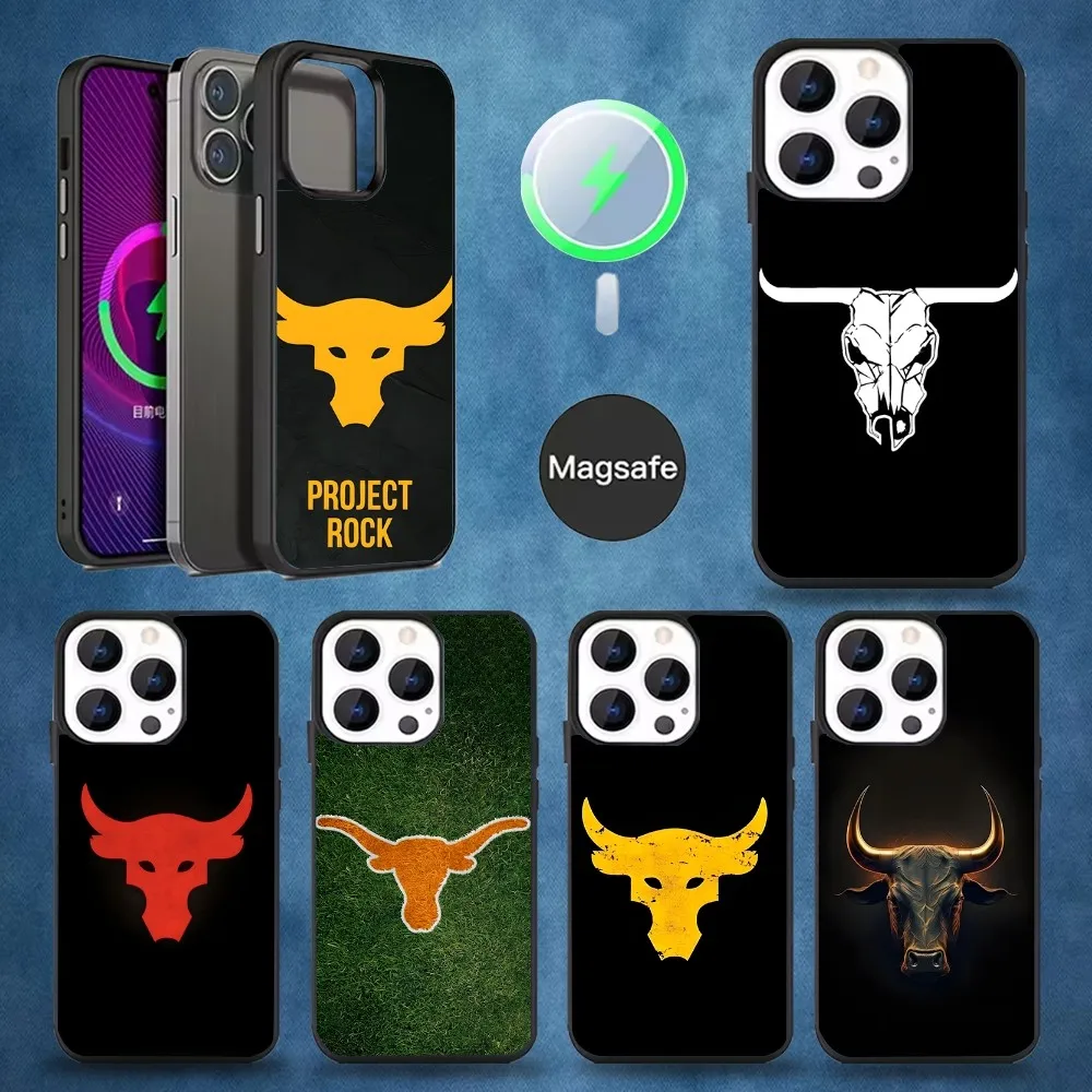 

Project Rock Phone Case For iPhone 16,15,14,13,12,11,Pro,Max,Plus,Mini,Magsafe,Magnetic Wireless Charging Case