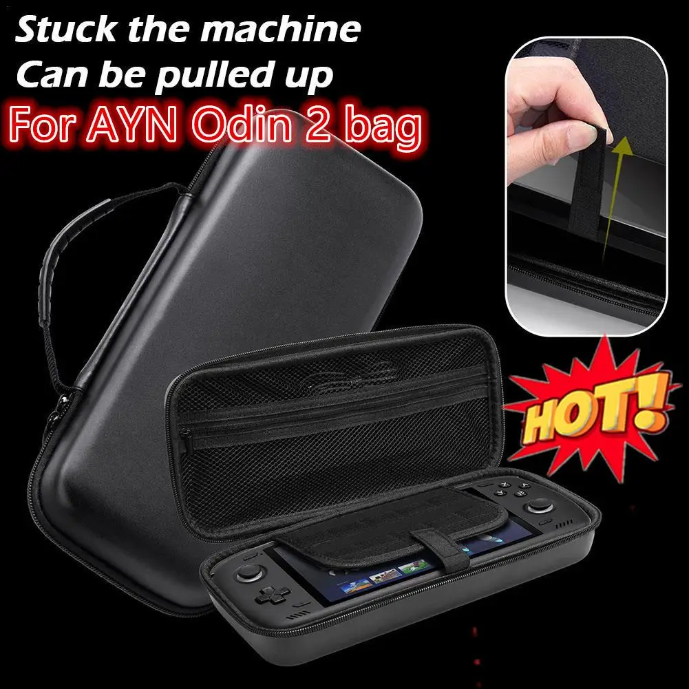 

For Original Ayn Odin 2 Bag 5.98Inch Touch Screen Handheld Game Console Portable Black Carry Case Of Ayn Odin 2