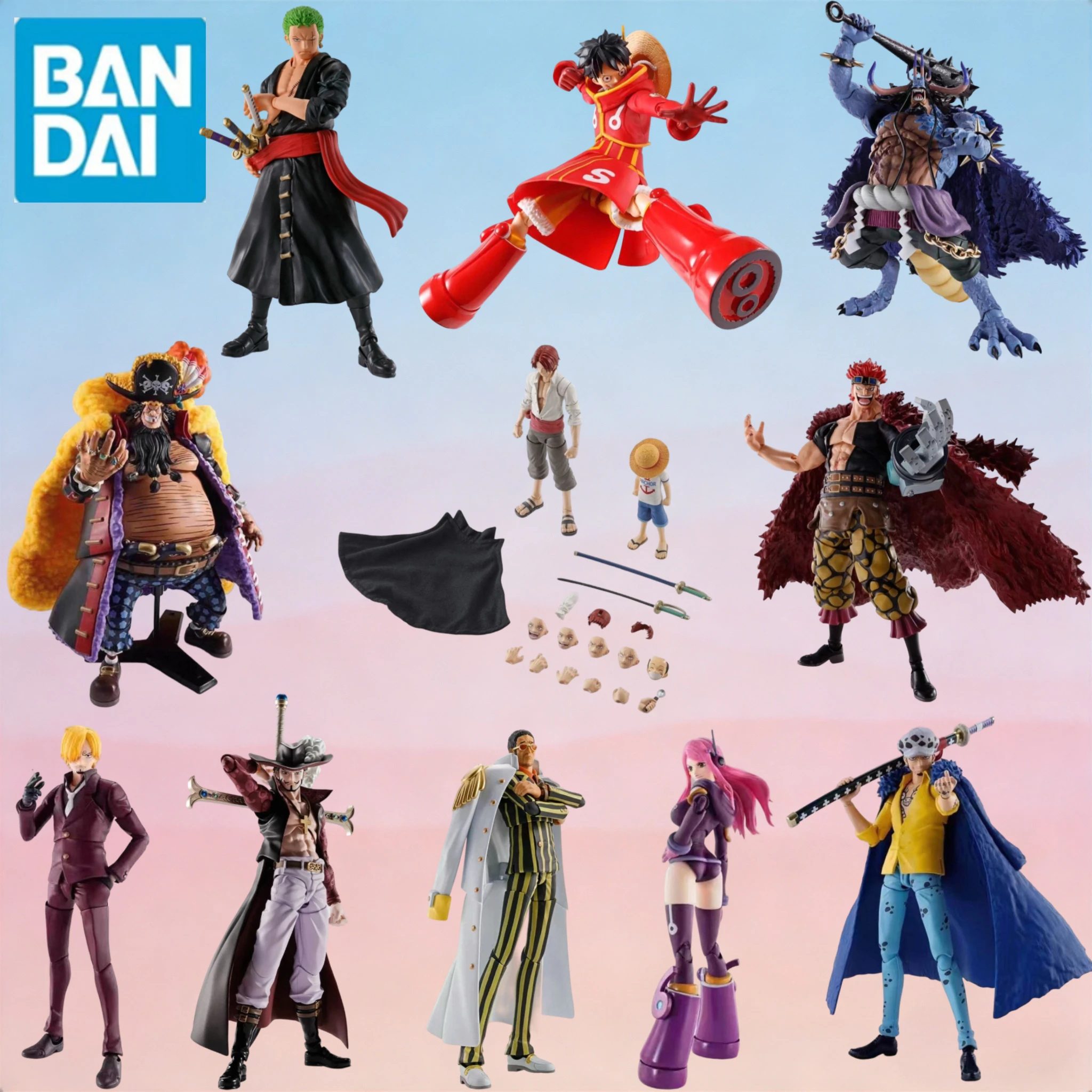 

В наличии: Коллекционная фигурка Bandai SHF One Piece "Приключения на острове Призраков: Рассветное приключение" 1/12, модель, коллекционный подарок