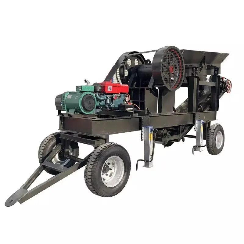 YG Factory Direct Sales Small Jaw Crusher PE300x500 Jaw Crusher Sample Crushing Is Precise and Controllable