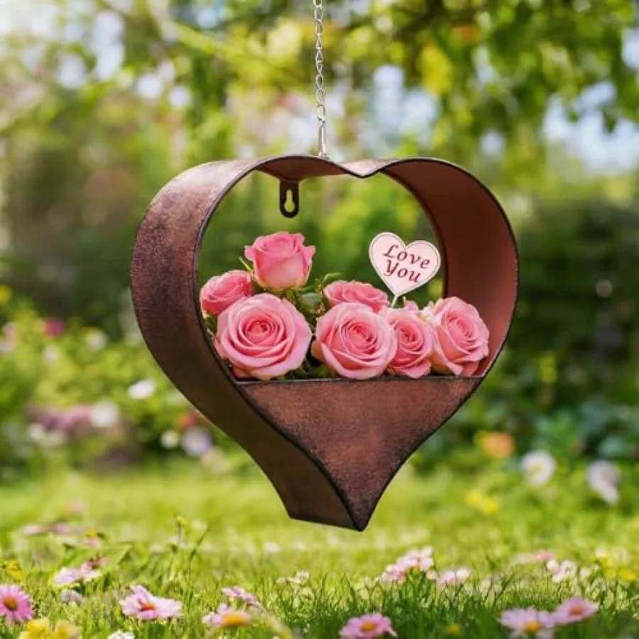 

Металлические подвесные кашпо для растений (для дома и улицы): Пасхальные подарки для мамы, женщин, садоводов, на день рождения – для окна, стены, гостиной