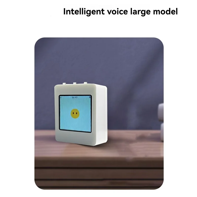 ABSQ-Xiaozhi AI 음성 채팅 로봇 충전식 스마트 스피커 ESP32-Wifi 와이파이 USB 제어 음성 활성화 장치