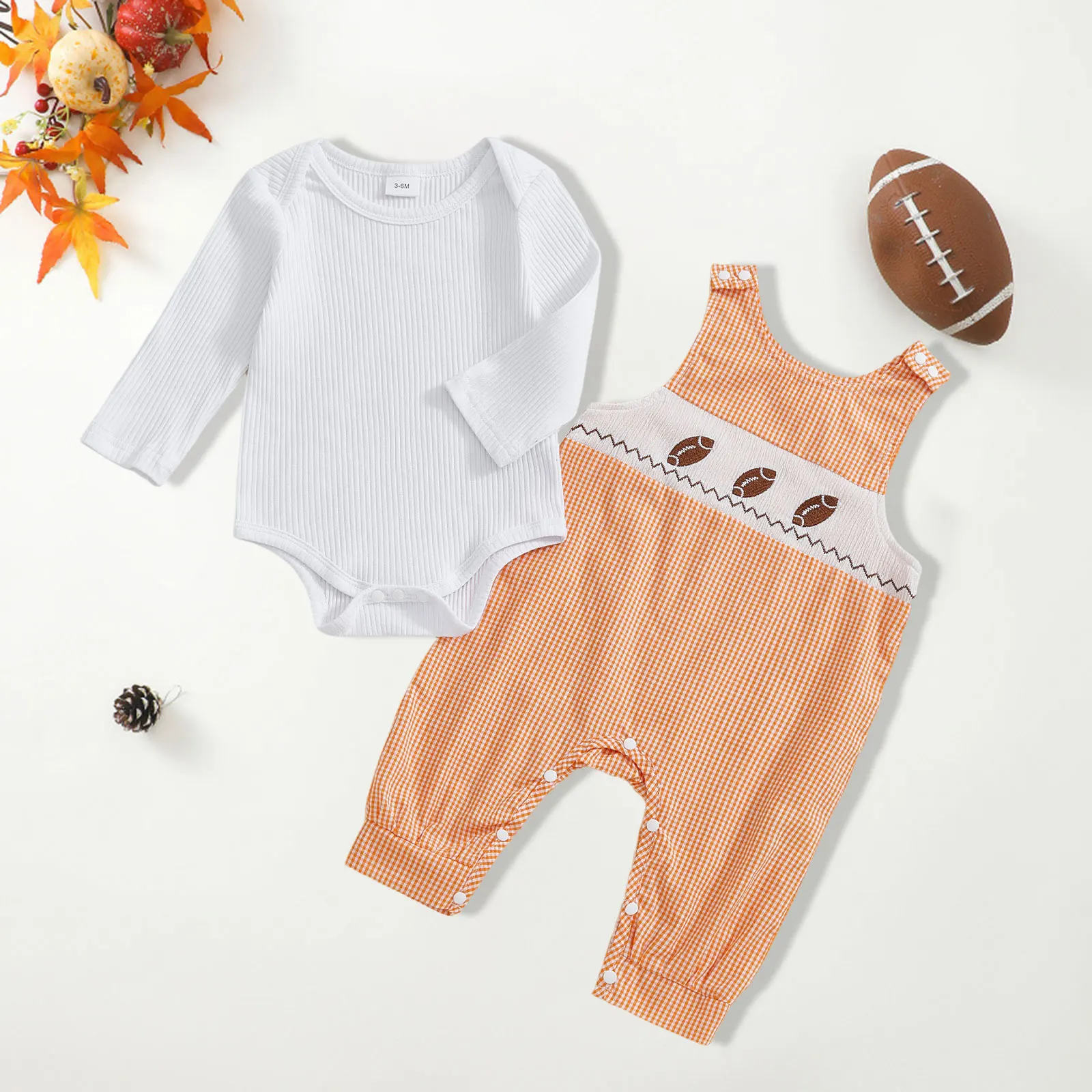 

Baby Boy Flannel Boys Comfortable And Breathable Set Grid And Rugby Prints Long Sleeve Overalls Casual 3 6mo Baby Boy Clothes