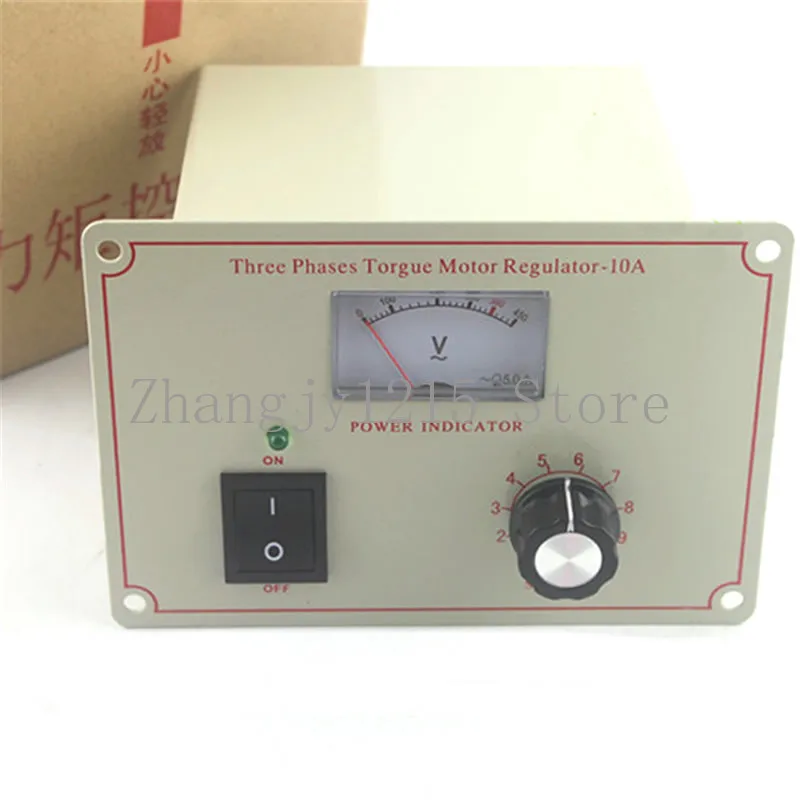 Torque Motor Controller, Torque Motor Governor, YTC-10A Motor Control Panel Three-Phase Torque Meter