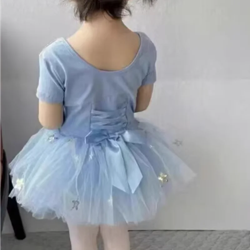 Justaucorps Tutu de Ballet pour Bol, Manches Courtes et sulf, Jupe Pailletée, Tenue de Ballerine de brev, Robe de Ballerine, Vêtements KLE de Rotterdam