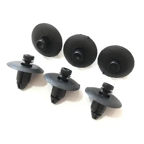 크라이슬러 300C/세브링/나침반 플라스틱 패스너 클립 패스너 8.5 홀 블랙에 대 한 20pcs 자동 자동차 도어 스냅 클립 리벳