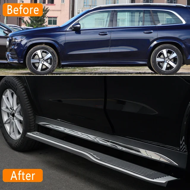 

Подходит для электрической педали для обновления GLS в Maybach, автоматическая выдвижная ножная интеллектуальная беговая доска