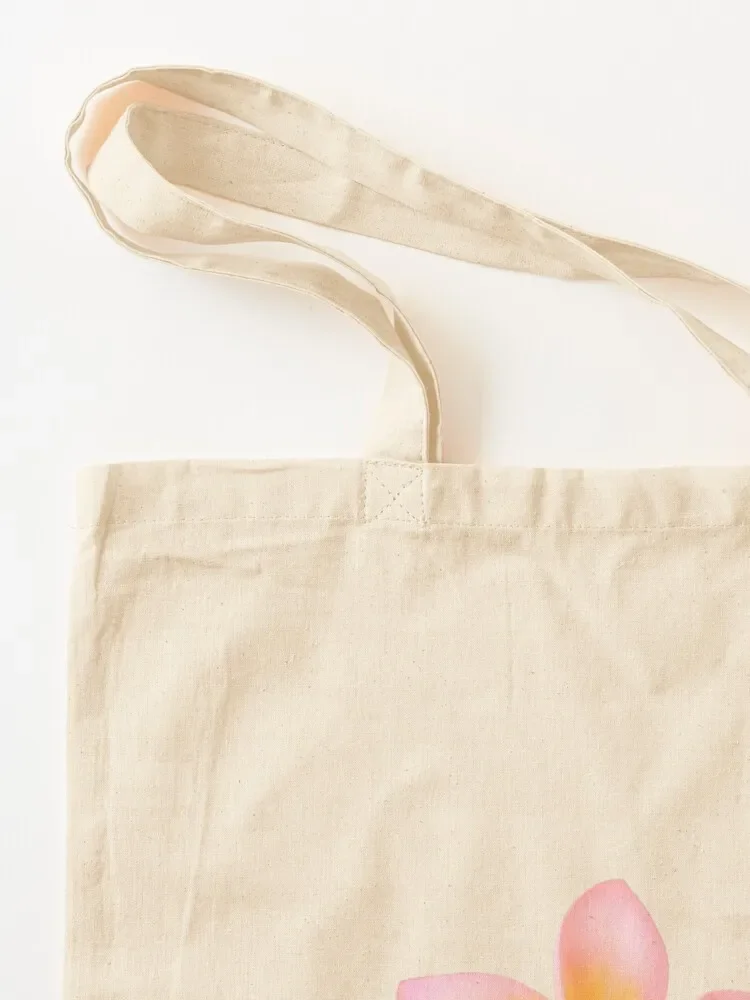 Pink Plumeria Tote Bag Women's shopping bag shoping bag Canvas shoulder bags for women