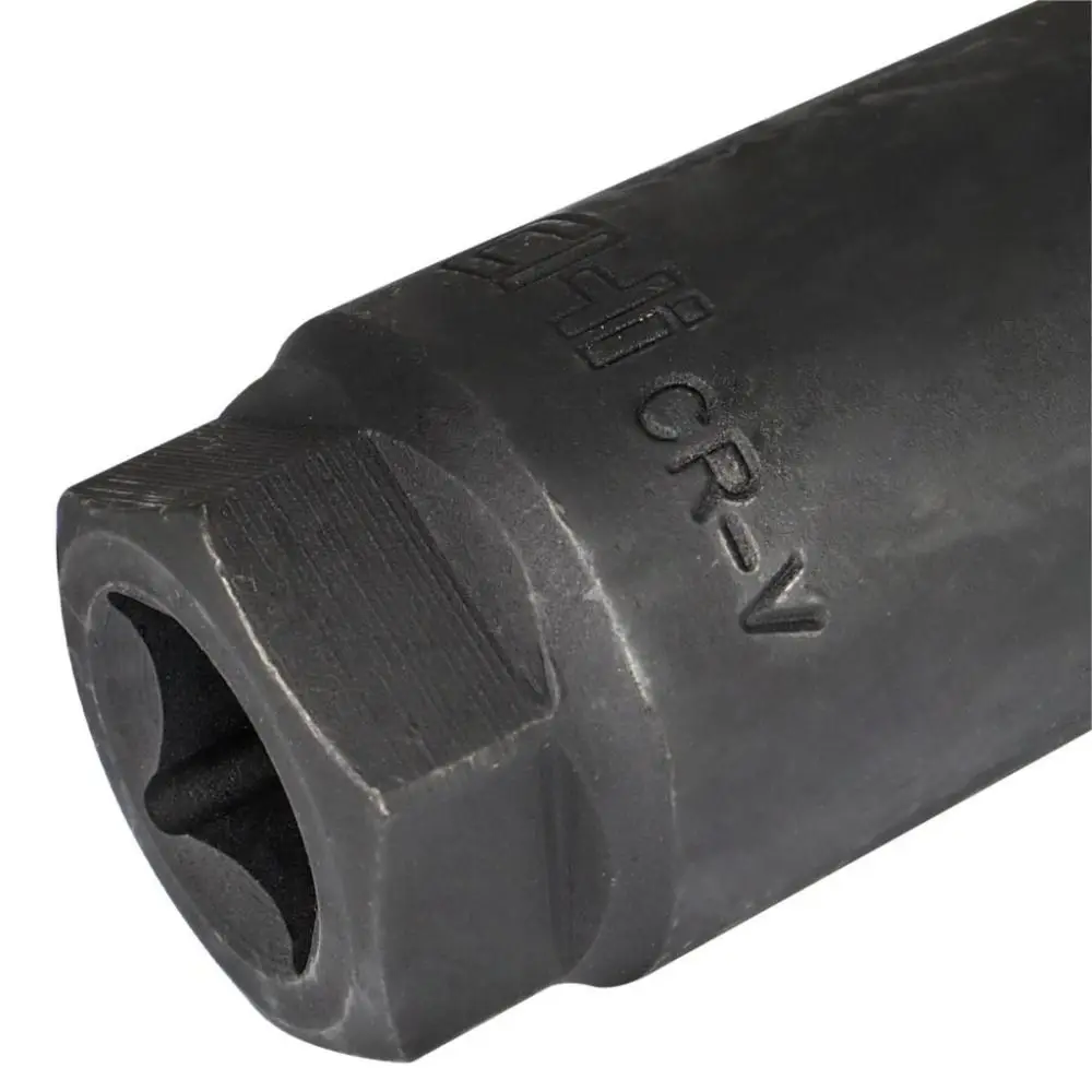 CR-V Steel Removal Socket Oxygen Vacuum Oxygen-containing Cxygen Sensing Socket Wrench 22mm Narrow Mouth Car Tools Vehicle