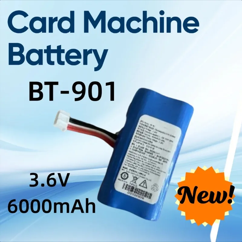 

3.6V 6000mAh New for Aisino Aerospace Card Machine Battery BT-901