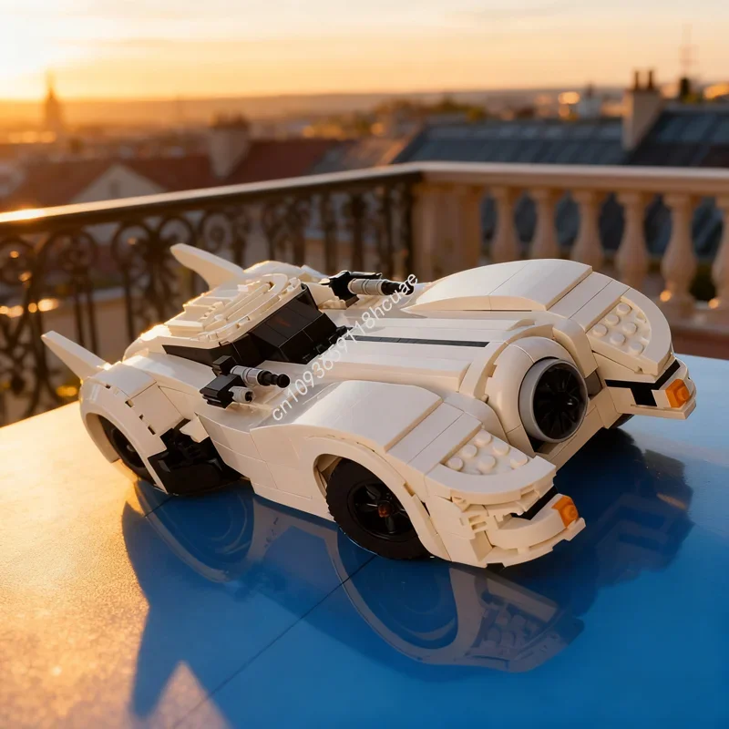 

1006 деталей MOC BatWhite Creator Experted: Конструктор, строительные блоки, рождественский подарок, идеи для творчества, развивающие игрушки, образовательный конструктор