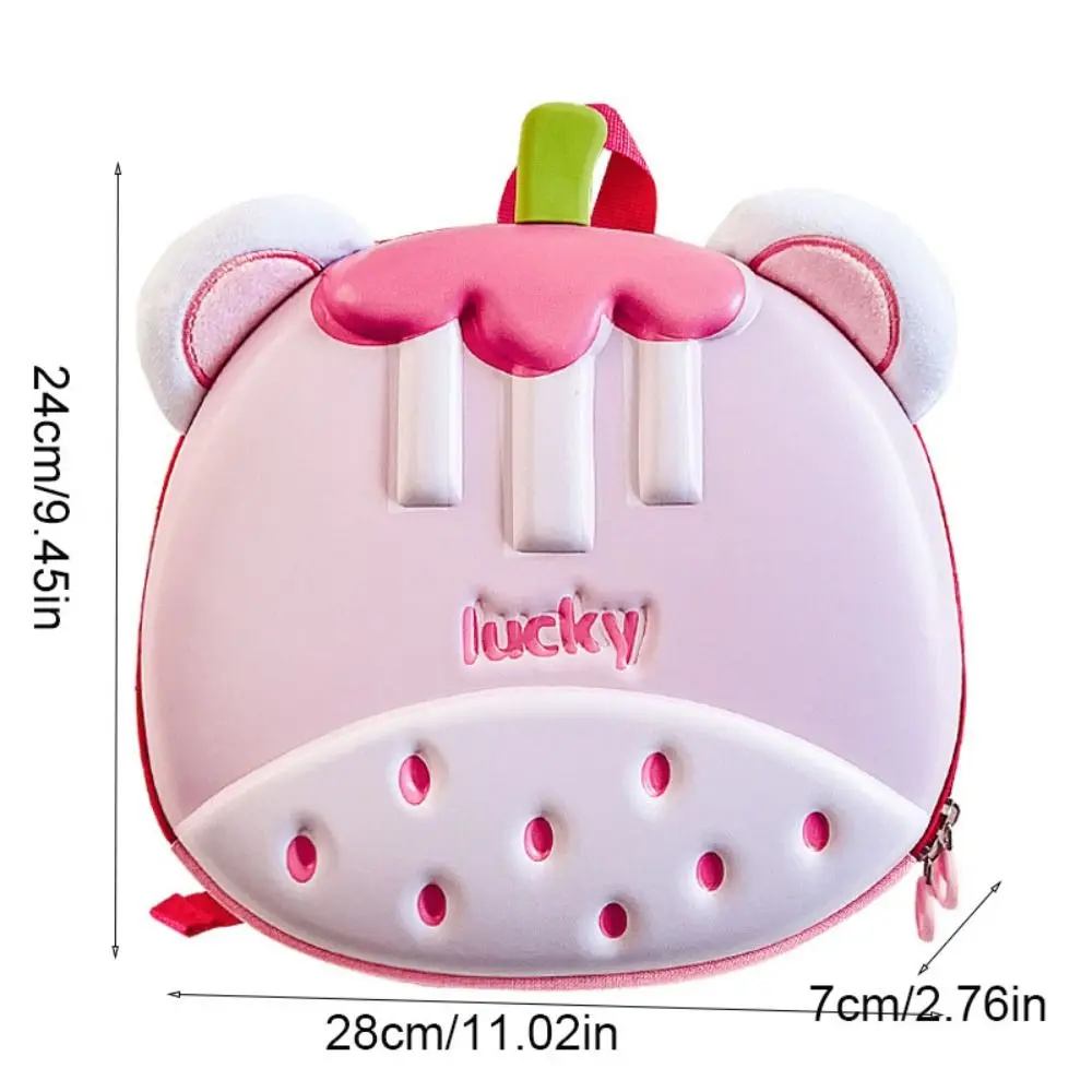 Zaino per bambini alla moda Cartoon Frutta EVA Zaino per bambini Borsa da scuola per studenti asilo di grande capacità per ragazze