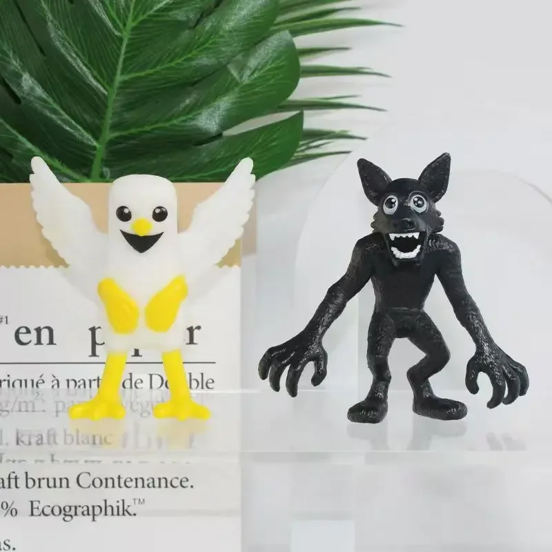 99 Night in Forest Juego de figuras de acción de 5 piezas Ninjaes y criatura mítica Juguetes Juego interactivo imaginativo Regalo para niños y colecciones