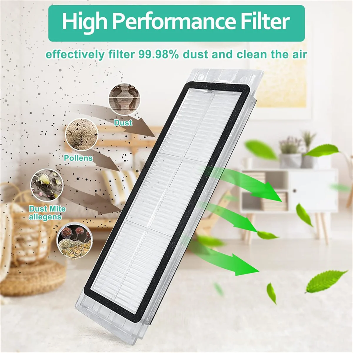 Pièces de rechange pour aspirateur Xiaomi Roborock S6 Maxv S5 Max S6 S5 S6 Pure S60 S65, brosse latérale principale, filtre HEPA_A66K