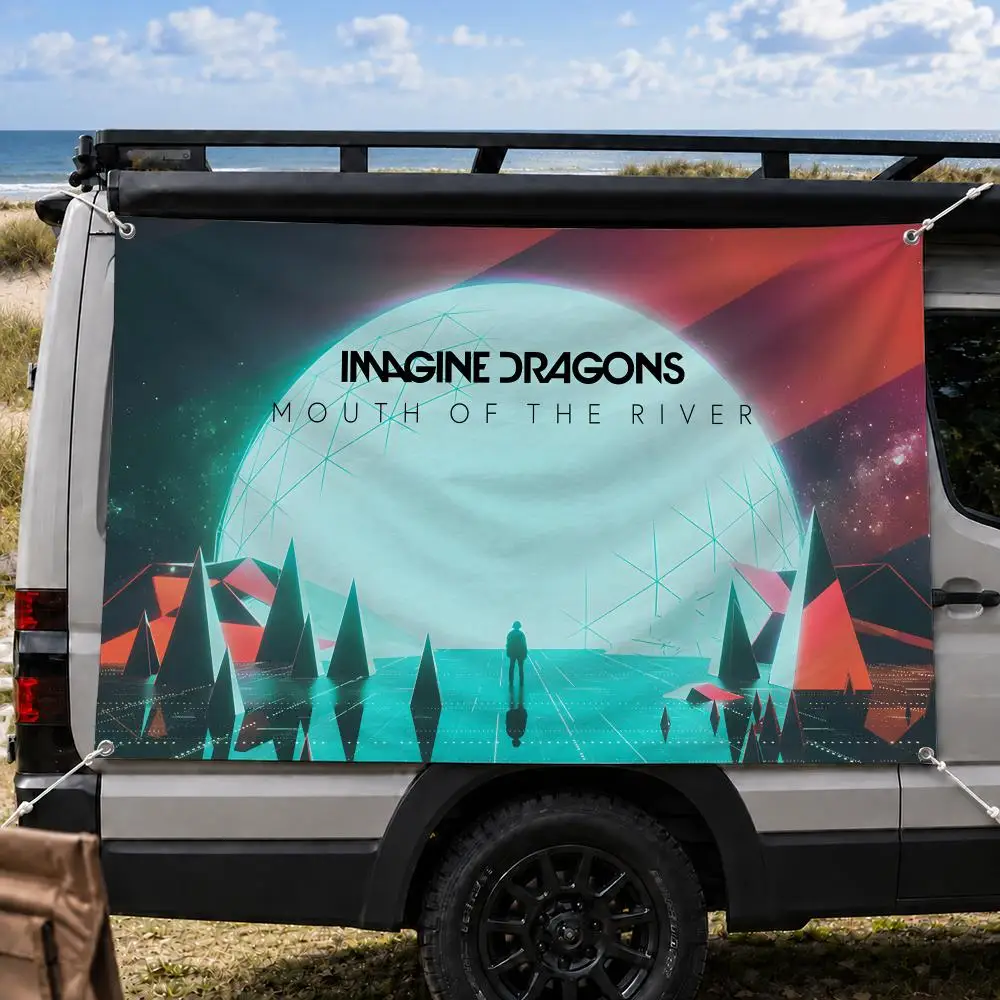 Imagine Dragons Pop Rock Band Flags Decorative Banners Suitable For Outdoor Camping Family Parties And Garden Walls Gift