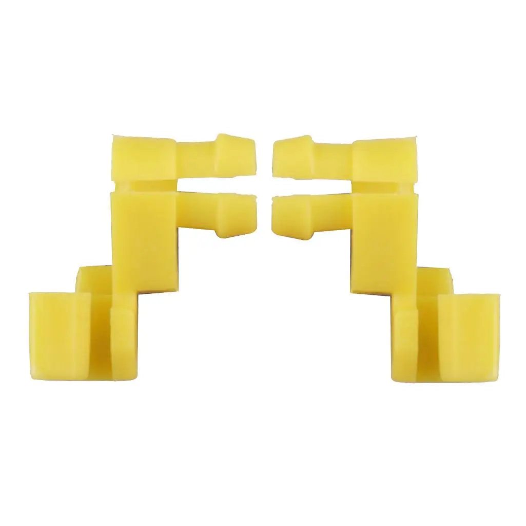 1 Set / 15 Pcs Nylon Door Lock Rod Clips Retainer for Replace 6929312040 Yellow