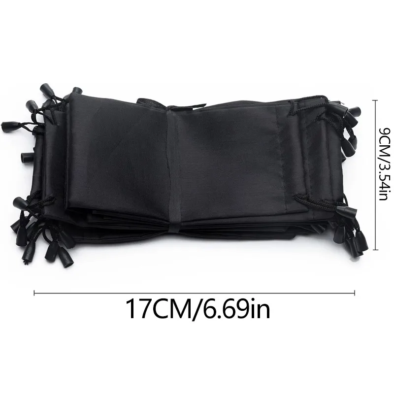 10-100PCS Portable Soft Cloth Waterproof Sunglasses Bag Microfiber Dust Storage Pouch Glasses Carry Bag Eyewear Case Container