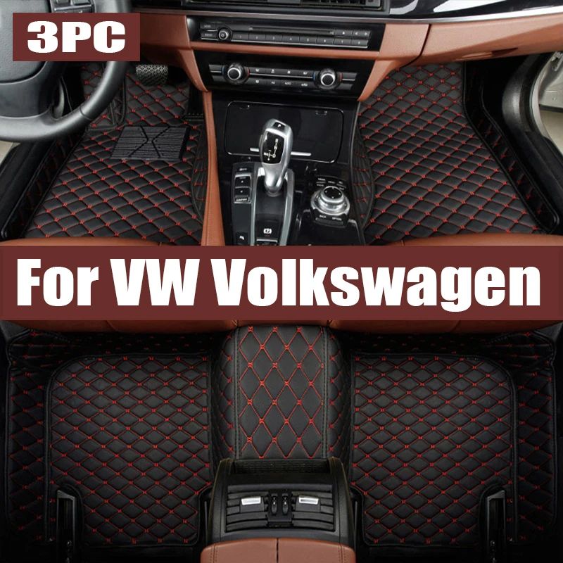 

For VW Volkswagen Arteon CC 2018-2023 Auto Car Floor Mats All-Weather TPE Foot Mats Odorless Pad Tray Mat Interior trunk mat