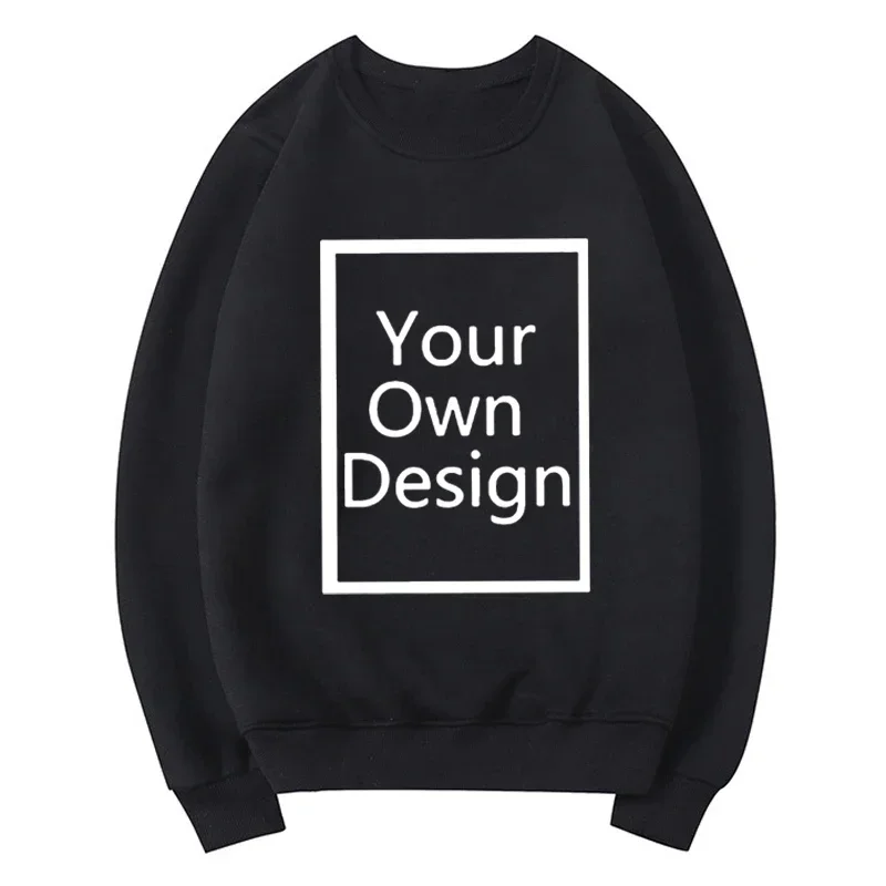 2024 Customized Sweatshirt Text Logo Hoodies Student Casual Custom Printed Text DIY Hooded Custom Logo Personalized Hoodie