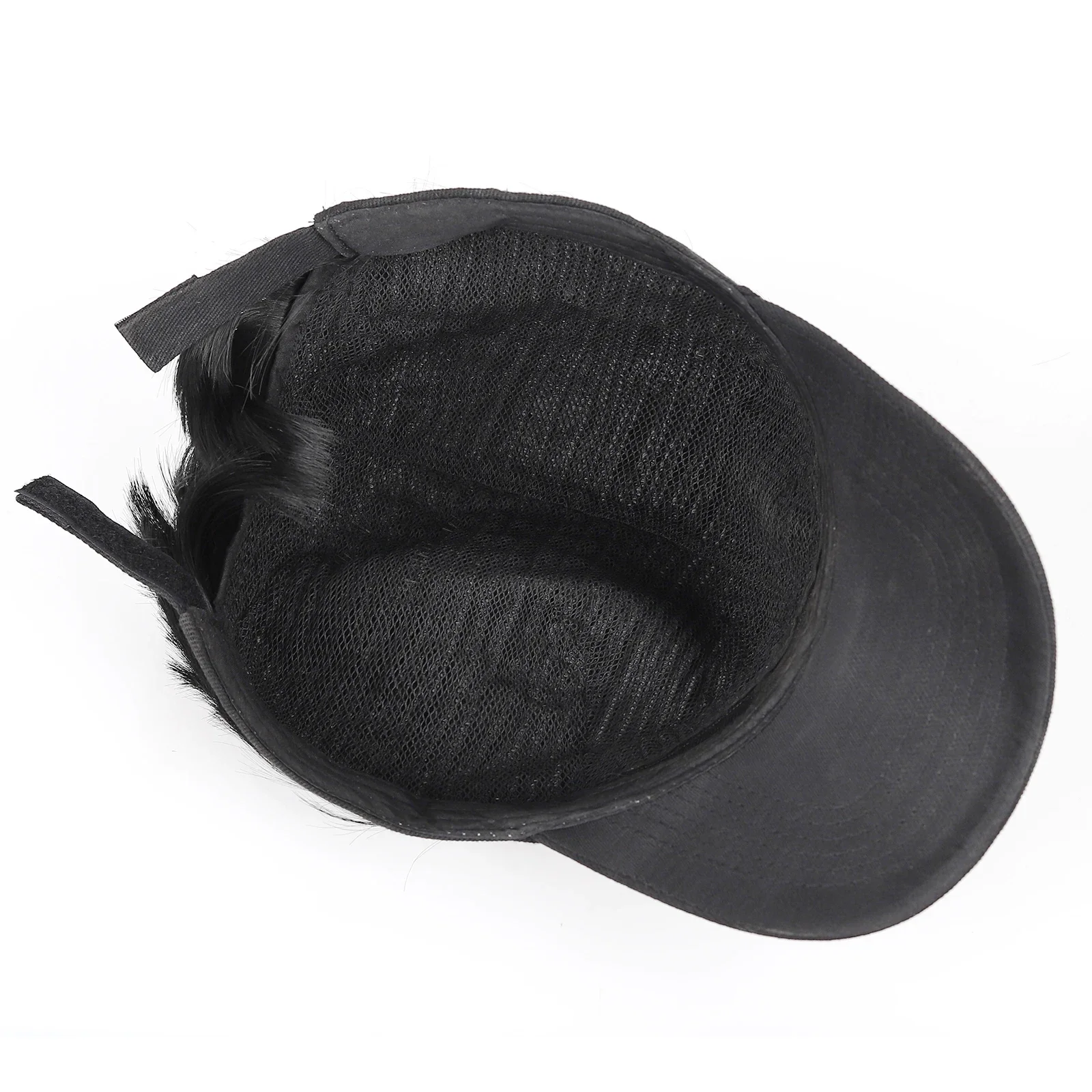 باروكة صناعية للرجال، باروكات شعر من الخلف، قبعة بواقٍ للشمس، باروكات عصرية على الطراز القديم للارتداء اليومي والحفلات #6