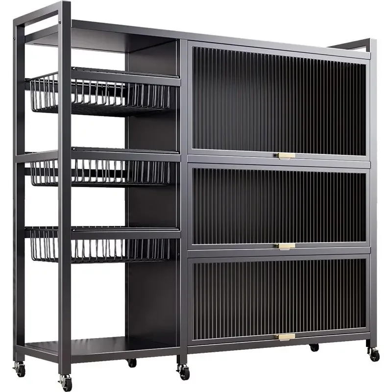 Multi Functional Metal Pots And Pans Storage Rack Non Folding Kitchen Organizer For Household Sustainable Simple Design Stand