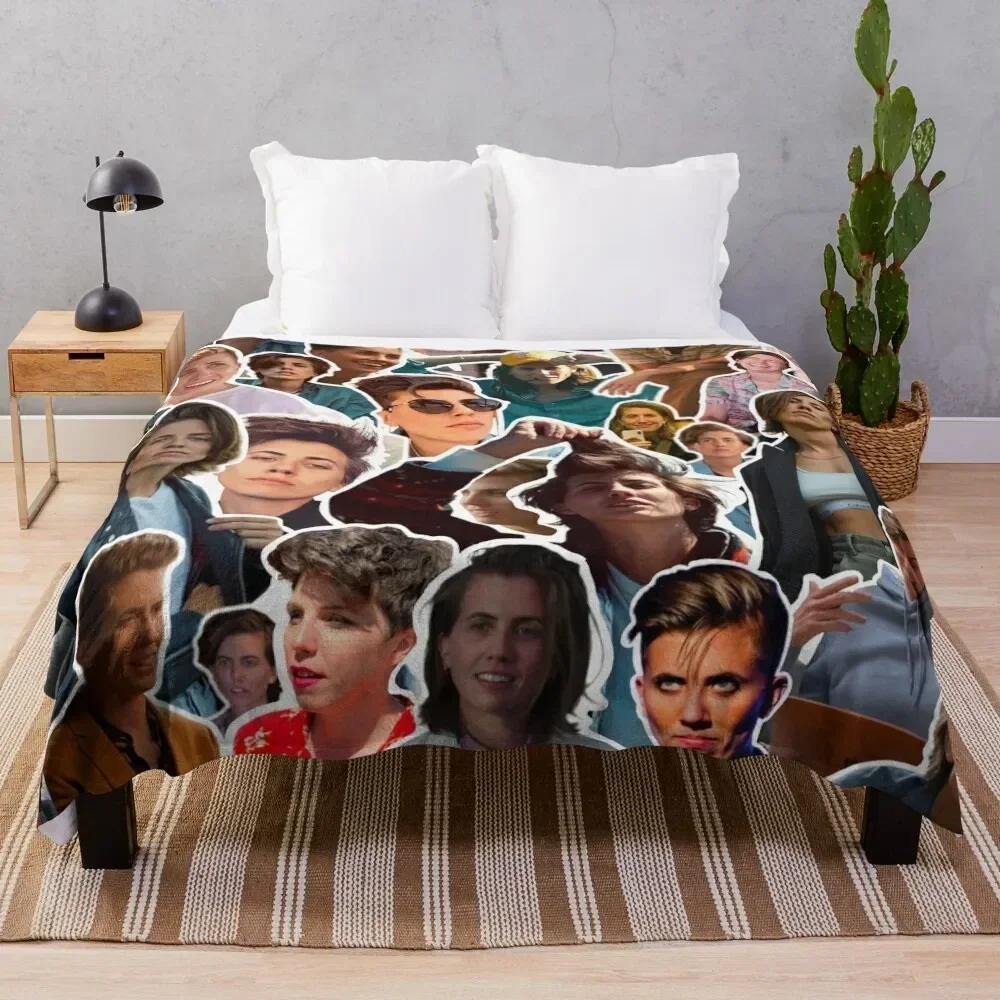 

E.R. Fightmaster Collage, ER Fightmaster,E R Fightmaster Throw Blanket Shaggy Furry Soft Blanket for Bedroom Living Room