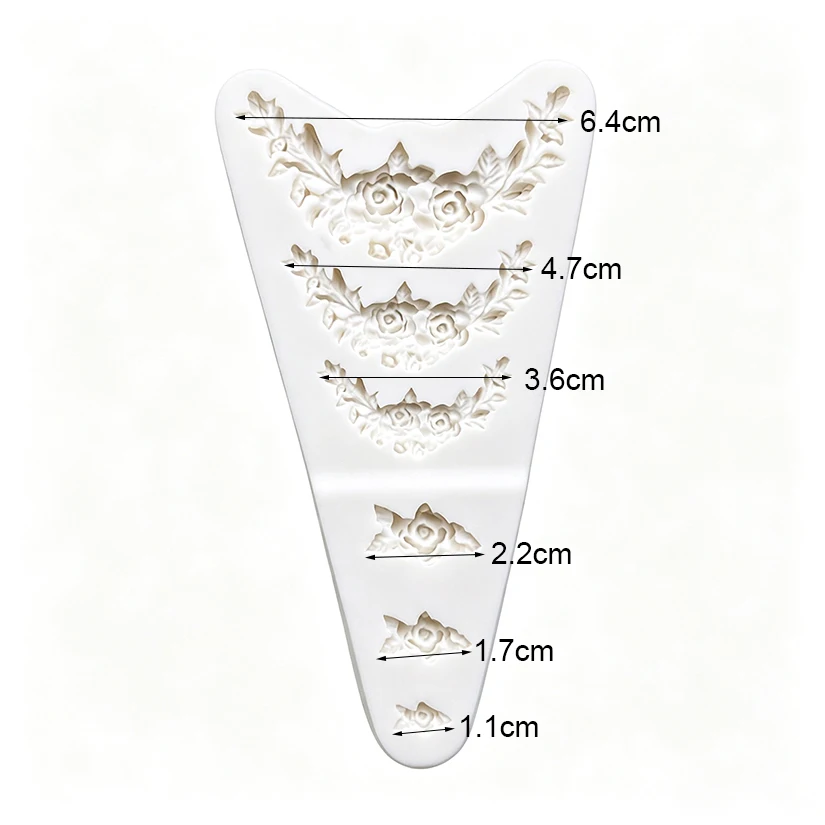 Flower Rose Silicone Mold Sugarcraft Chocolate Cupcake Baking Mold Fondant Cake Decorating Tools